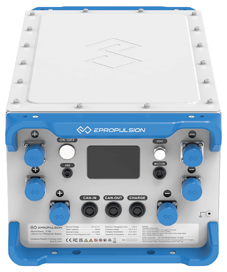 船用电池-船用锂电池-E100磷酸铁锂电池产品介绍-逸动科技