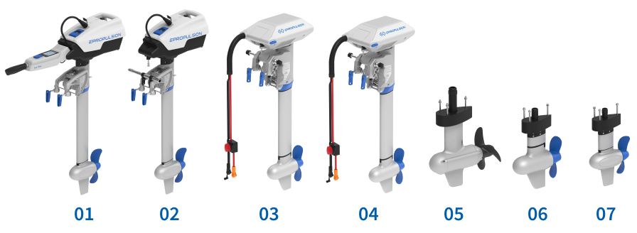 远操控制器适配机型-电动船外机-电动吊仓推进器-逸动科技