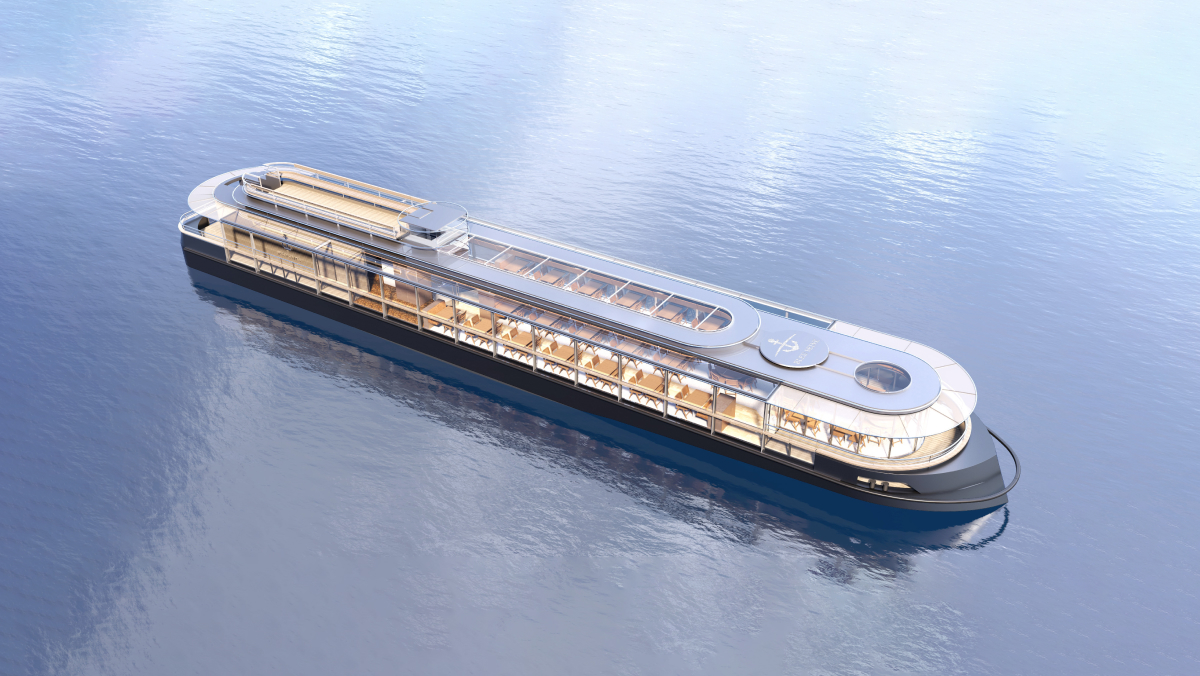 法国塞纳河40米级纯电动餐饮游船项目概况-逸动科技