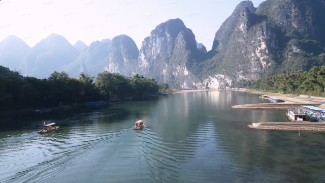 桂林漓江纯电动游览排筏项目概况-逸动科技